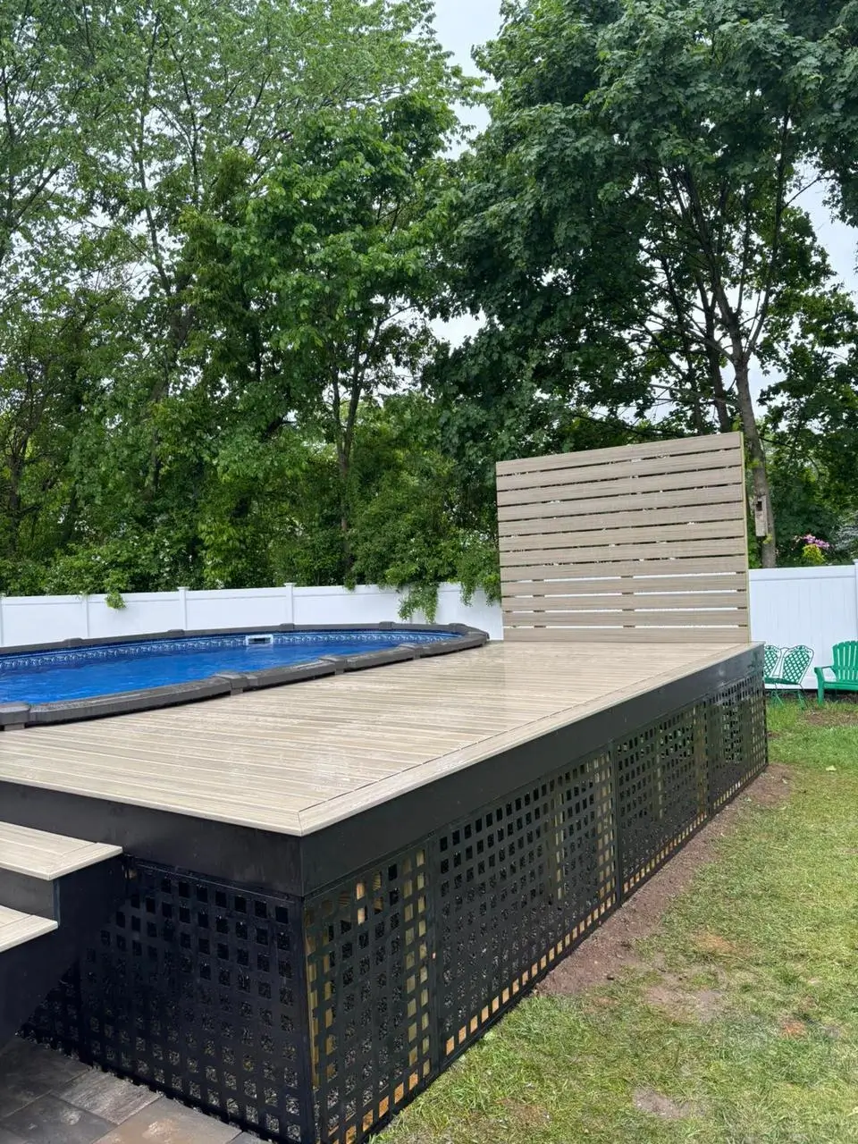 New Deck Construction project 2 in Bergen County, NJ